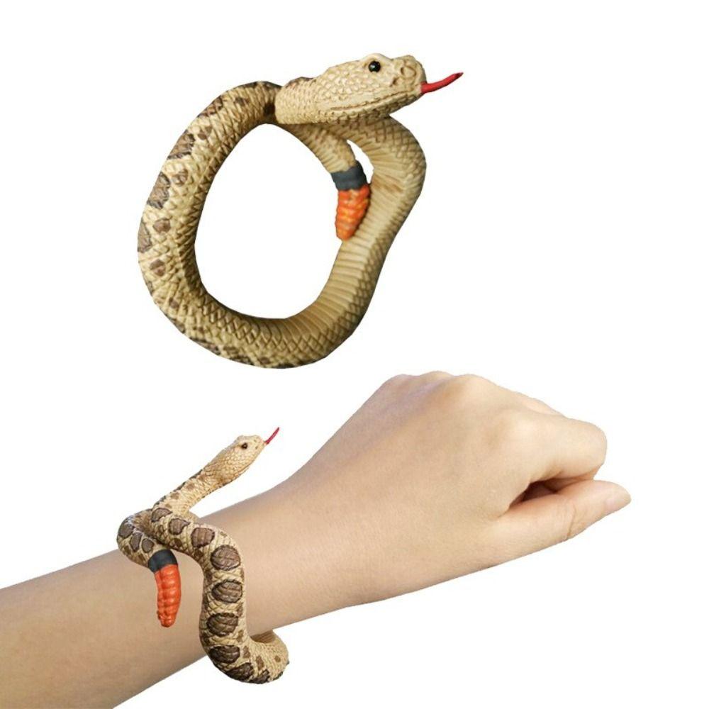 Boys Girls Funny Fun Prank Animal Model Python Snake Tricky Simulation Animal Model Simulation Snake Gift For Friends