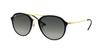 Ray-Ban RB4292N 601/11 62 Blaze Double Bridge Sunglasses Black / Grey Gradient