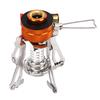 Мини-печь для кемпинга из нержавеющей стали 304 с интегрированной электронной зажигалкой