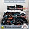 Black Game Console Pattern 3D Printed Quilt Cover Set Cool Modern Style Bedding Set Polyester Comfortable Bedspread Duvet Cover