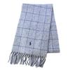 Polo Ralph Lauren Reversible Check Muffler Made In Italy PC0743 Gray Classic Gray Hthr Men Women Women [Item]
