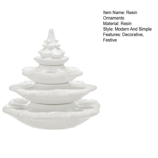 Christmas Tree Deviled Egg Tray, Resin Appetizer Platter for 24 Eggs Festive Holiday Party Serving Dish And Decor