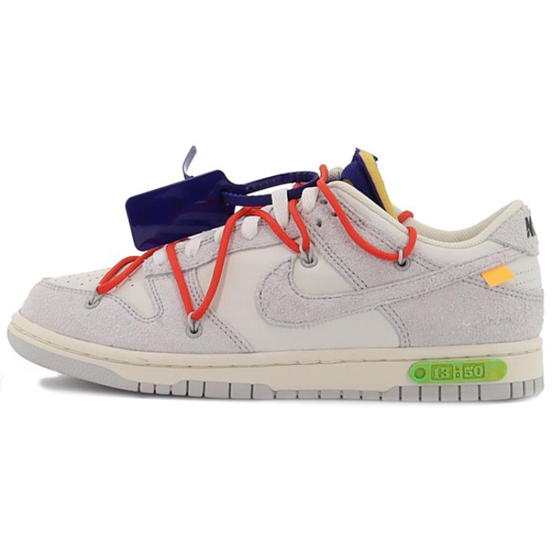 Nike Dunk Low Off White Lot 13 Skate Shoes Sneakers DJ0950-110