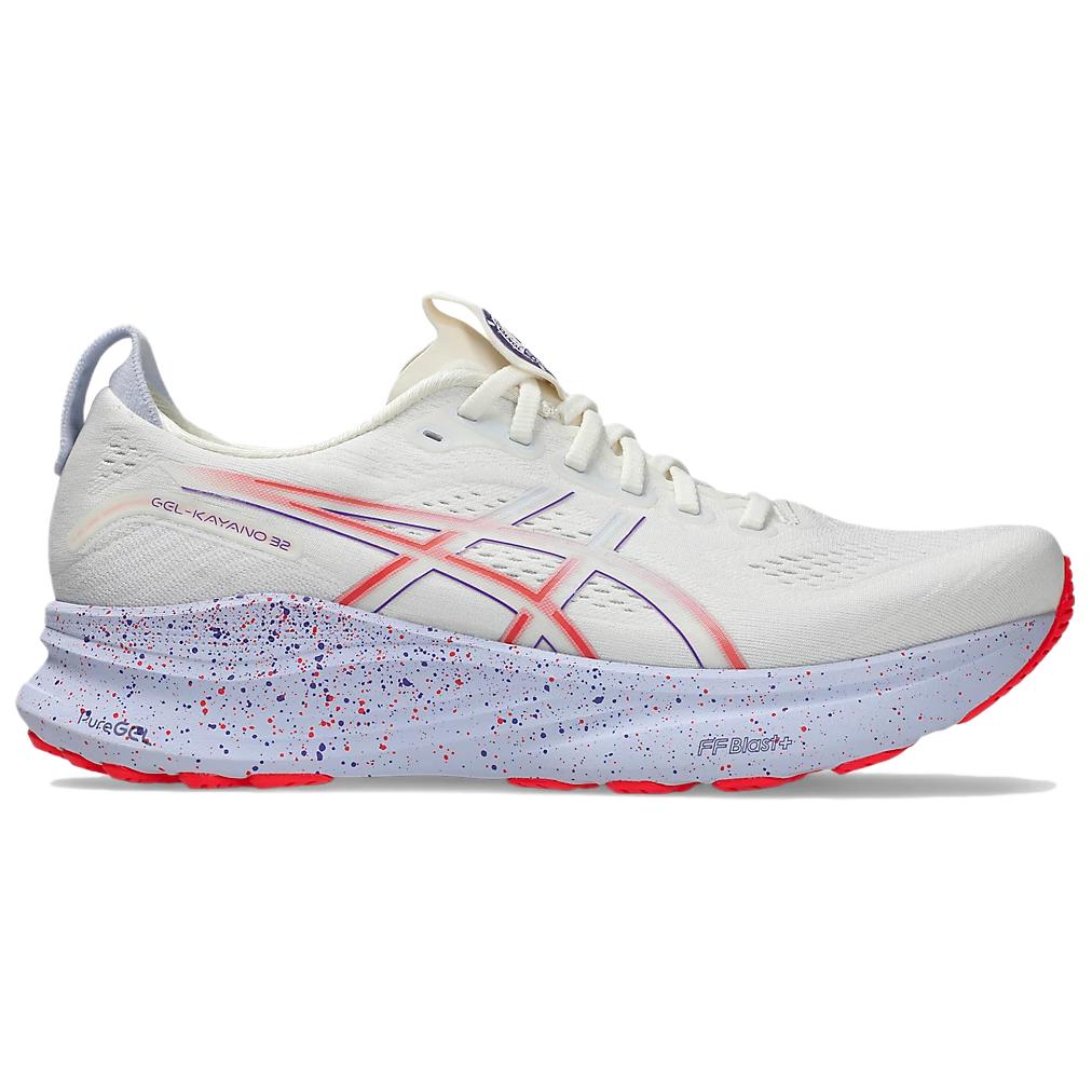 Asics Gel Kayano 32 Tokyo Cream Edo Purple Мужские Кроссовки Белые 1011C140-500