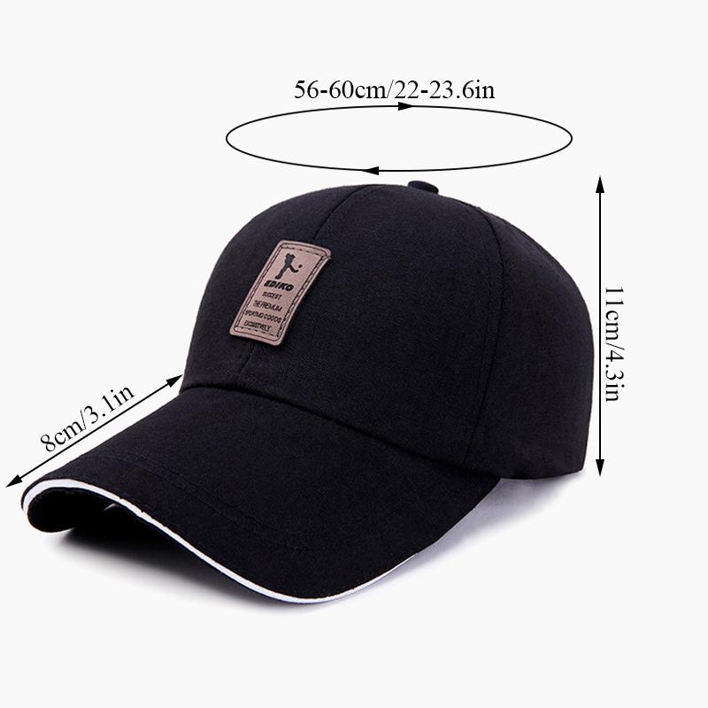 Men's Adjustable Baseball Cap Casual Leisure Hats Fashion Boy Snapback Hat Caps Baseball Cap For Men Bone Gorras Hombre