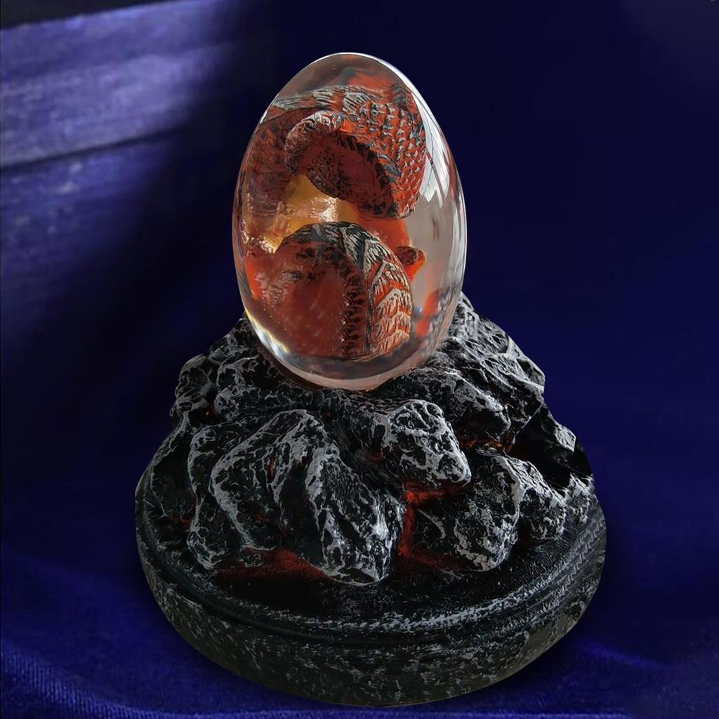 (Софиелес)Прозрачная скульптура из смолы с кристаллами дракона, настольные украшения