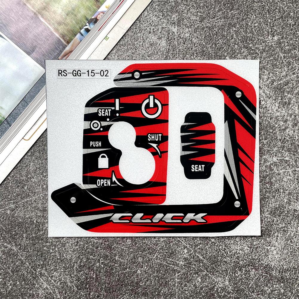 Крышка зажигания мотоцикла, светоотражающие наклейки, наклейка на отверстие для ключа мотоцикла, аксессуары для Honda Click 125i CLICK 125 i v2