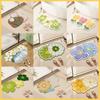 Small Fresh Flowers Diatom Mud Mat Home Bathroom Cute Flower Non-slip Mat Bathroom Absorbent Quick Drying Mat