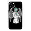 Black Tpu Case For oneplus 8 pro 8t 9 9R Nord 2 ce N10 N100 N200 4G 5G  nursing art drawing