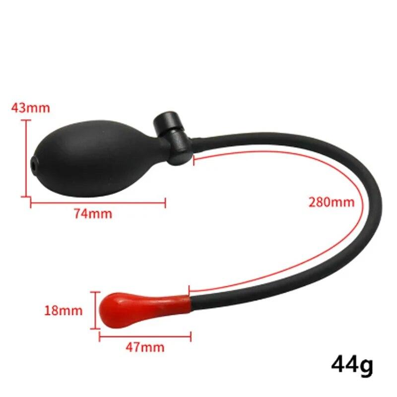 New Inflatable Anal Butt Plug Expandable Dilator Prostate Massager Easy Insert Anus Extender Buttplug Sex Toys For Man Woman Gay