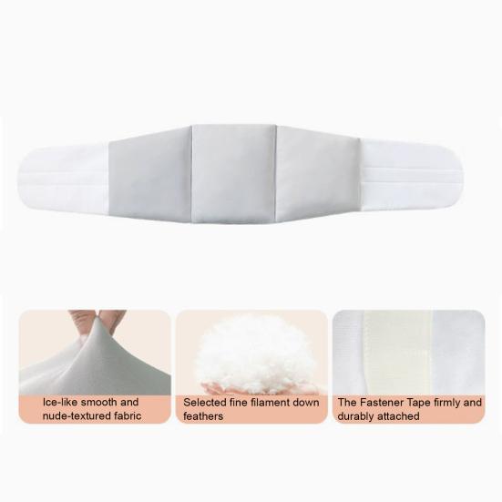 Sleeping Lumbar Support Pillow 360 Degrees Wrap Around Adjustable Lumbar Support Cushion Lower Back Sciatic Nerve Pain Relief Soft Waist Pillow
