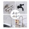 Faucet Spool Replacement Tap Valves Ceramic Disc Stem Cartridge Faucet Valve with Faucet Switch Handle & Screws