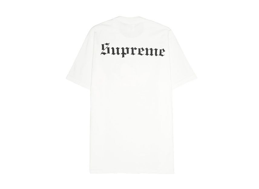 Supreme Белоснежка Футболка Белая