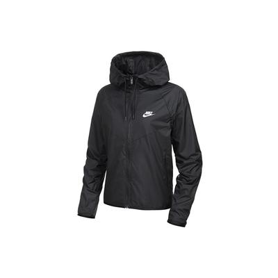 Спортивная повседневная куртка с капюшоном Windrunner Женские куртки Черная BV3939-010