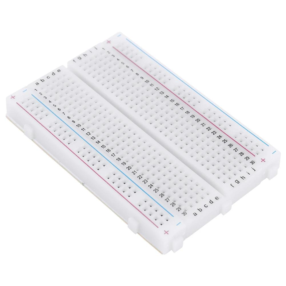 1-10pcs 400 Tie Points Solderless PCB Breadboard Mini Universal Test Protoboard DIY Bread Board for Bus Test Circuit Board