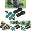 Ecofriendly Garden Planting Shoes With Plastic Material For Lawn Aeration And Gardening