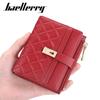 Baellerry Женская мода Короткий кошелек Вертикальный кошелек на молнии Держатель для карт Корейский стиль Кошелек для монет из искусственной кожи Бумажник