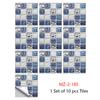 10 Pcs/set Imitation Marble PVC Ceramic Tiles for Stain Prevention Refurbished Self-adhesive Paper for Home Decoration Decorative Films Wall Stickers