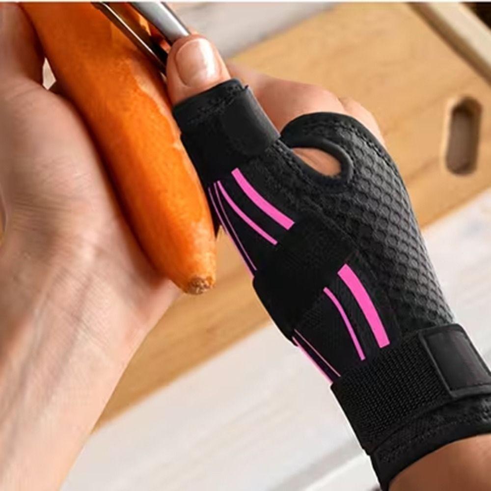 Breathable Fabric Thumb Support Brace Wrist Splint Support Trigger Finger Arthritis