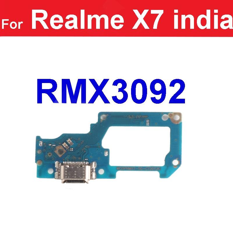 USB-плата для зарядки, док-станция, гибкий кабель для Realme X50 Pro X7 Pro X3 X2 Pro X Lite XT X, разъем USB-порта для зарядного устройства, детали ленты