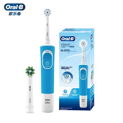Электрическая зубная щетка Oral-B D100, вилка CN (адаптер в комплекте)