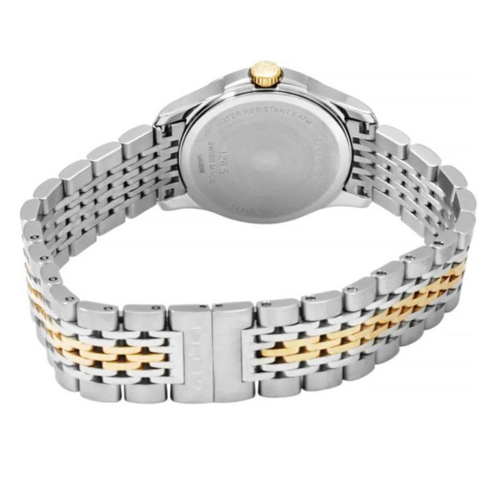 Gucci YA126511 G-Timeless Two-Tone Ladies Watch
