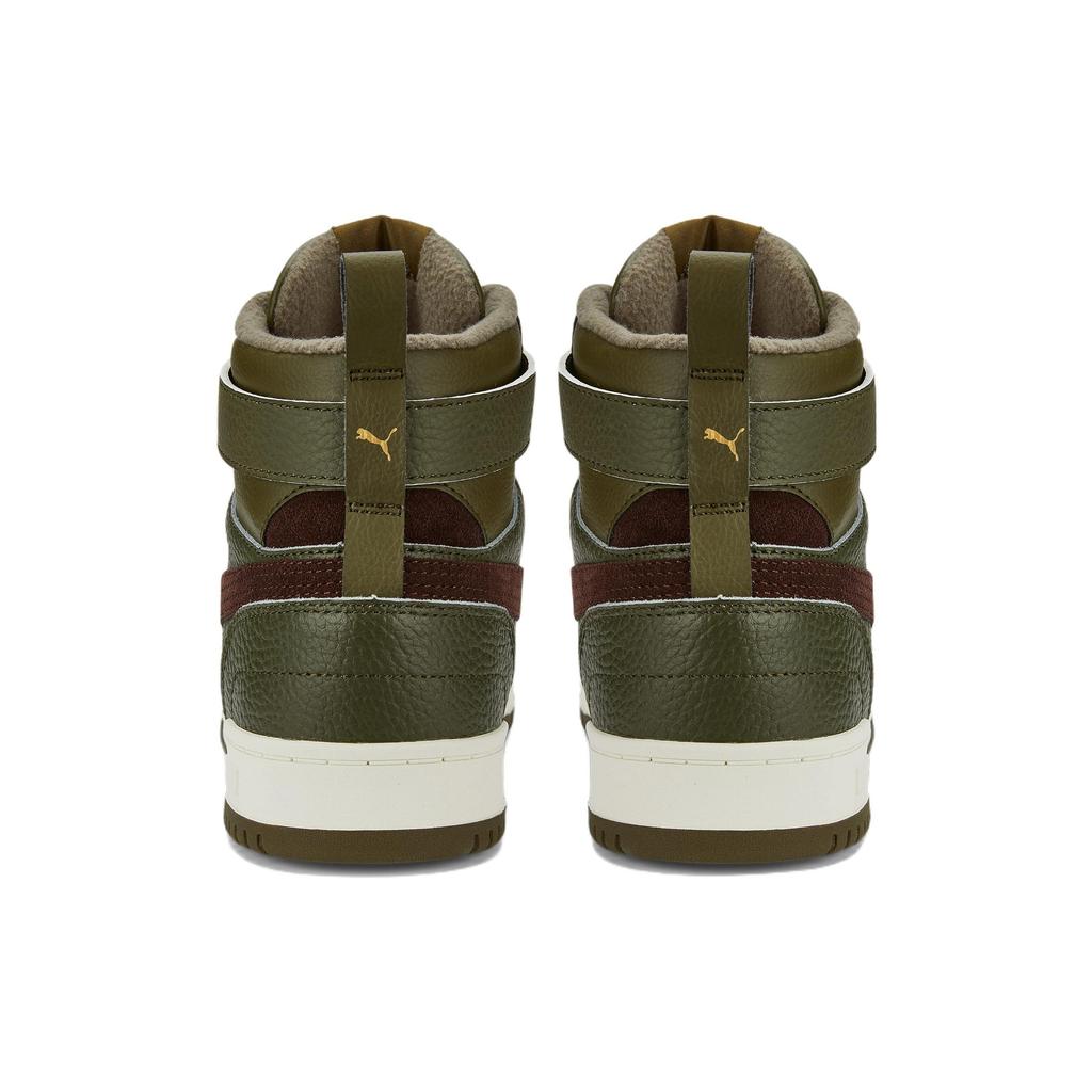 Puma Rbd Game Повседневные высокие кроссовки Мужские кроссовки Оливково-зеленый 387604-01