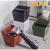 Coffee Knock Box Dump Bin Bucket 800ML Anti Slip Espresso Grounds Container Coffee Grind Bin Home Waste Bin Coffee Accessories