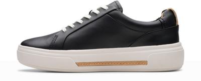 Кроссовки Clarks Womens Hollyhock Walk из черной кожи