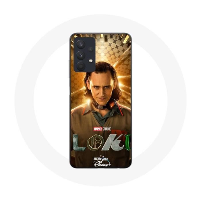 Coque - MANIACASE - Samsung Galaxy A32 5G - Souple - Motif Loki - Couleur Blanc