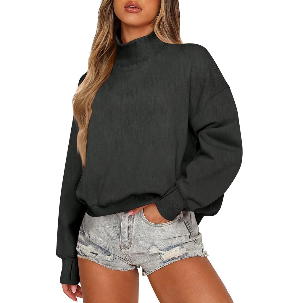 Women's Sweatshirt Long Sleeve  Casual Comfort Loose Lightweight Women's Sweatshirt