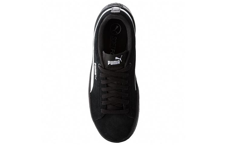 Wmns Puma Smash Platform SD 'Black White' Sneakers