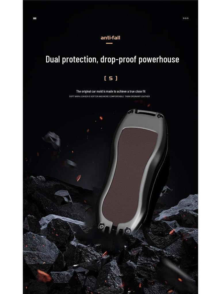 Limited Edition Porsche Cayenne Macan 718 Panamera Metal Key Shell Case