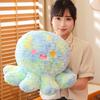 Tie-Dye Colorful Octopus Plush Toy Doll Cute Octopus Doll Children Hug Sleeping Doll For Girl