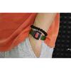 Casio Часы Custom Collection, кварцевый механизм, нейлоновый ремешок, мужские, черный циферблат A158WA-1