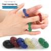 Мини-пружинное кольцо-массажер для пальцев рук для упражнений и расслабления