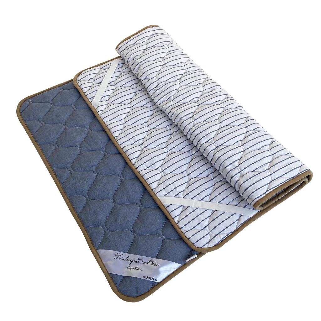 Merino Wool Mattress Cover Goodnight.Store Blue