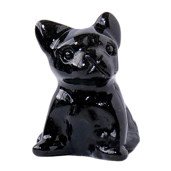 Статуя французского бульдога, очаровательный дизайн, гладкая поверхность, искусственные кристаллы розового кварца, целебные камни, статуя собаки, секс-одежда для взрослых