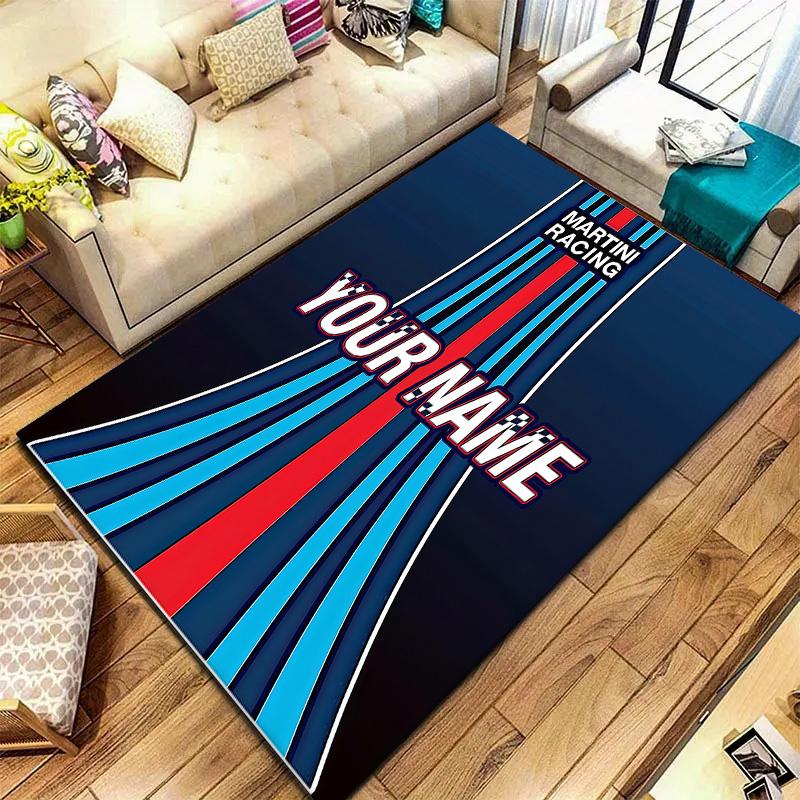 Martini Custom Name Carpet Rug For Living Room Bedroom Home Sofa Decoration Kids Play Nonslip Floor Mat