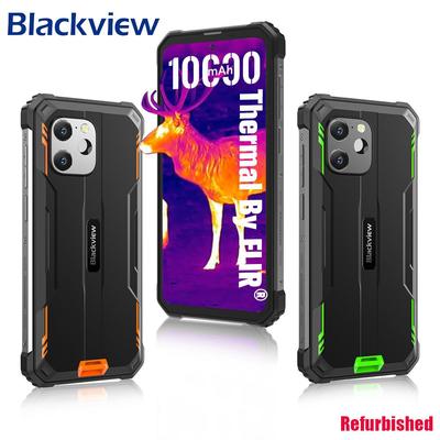 Восстановленный защищенный смартфон Blackview BV8900 Android 13 6.5'' дисплей 16 ГБ 256 ГБ Helio P90 мобильный телефон тепловизор