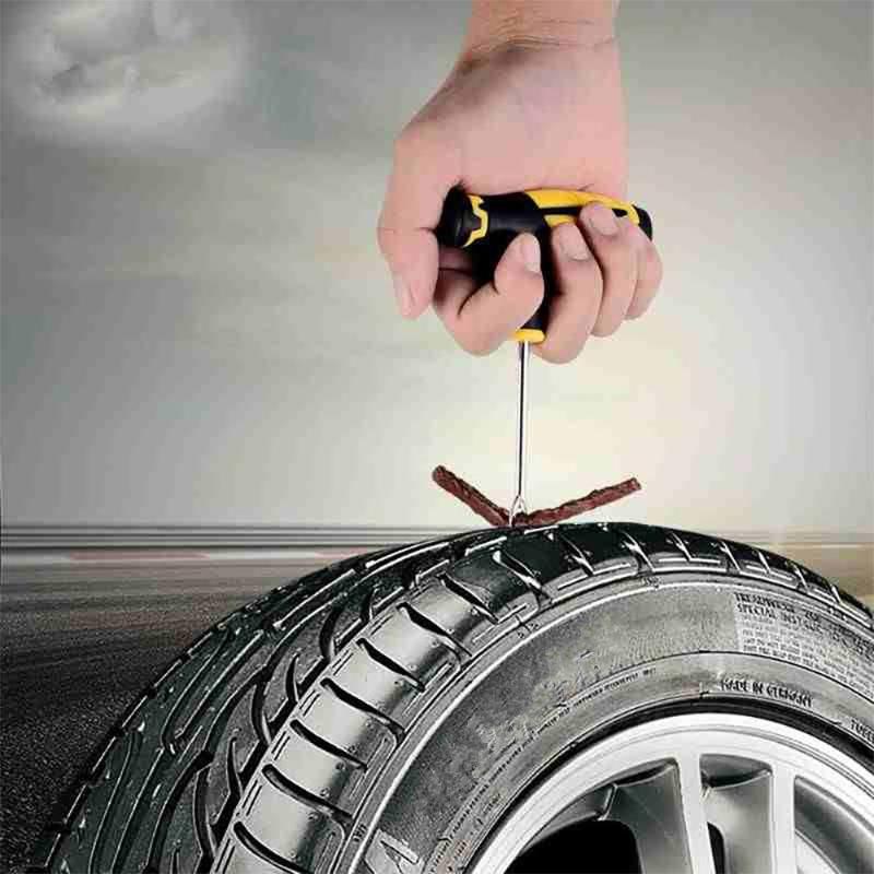 Аварийный набор для ремонта шин - Быстрое решение, прочный клей и резиновые полоски или Автомобили/Грузовики/Дома на колесах, Инструмент для быстрого ремонта проколов вакуумных шин