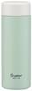 Skater Mug Dull Stainless Steel Water Bottle, Green, 300ml, Ultra-Lightweight Bottle, STYL3-A