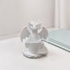Горшок для цветов со встроенными дренажными отверстиями, 3D-печатный держатель для ручек в форме дракона, Уличный цветочный горшок для небольших зеленых растений