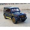 1/24 Benz G63 SUV литая модель автомобиля из литого металла и игрушечная модель внедорожника для моделирования звука и света коллекционная игрушка в подарок