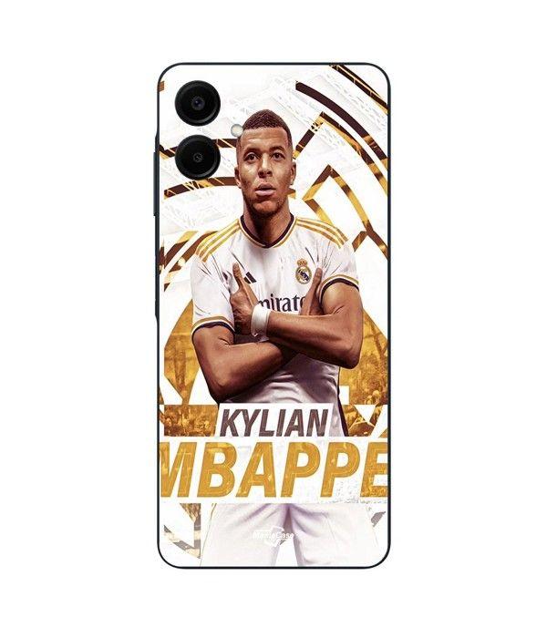 Coque de téléphone - Maniacase - Samsung Galaxy A06 - Kylian Mbappe - Silicone - Noir