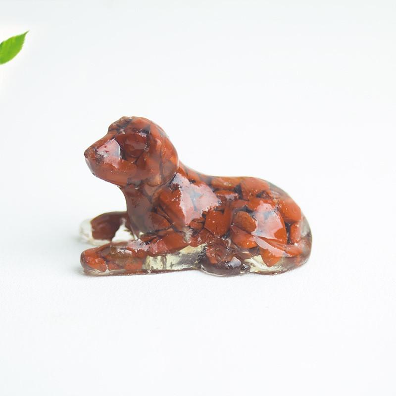 Obsidian Resin Animal Ornament With Elegant Style For Office Or Home Decoration