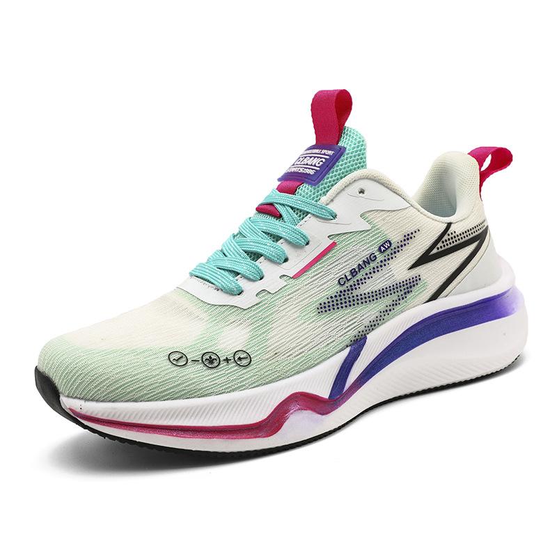 Карбоновые кроссовки для бега, гоночные, марафонские, с мягкой подошвой, мужские, летние, из дышащей сетки с плетением «флайнит», мужские и женские парные спортивные кроссовки