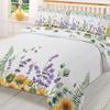 Wild Flower Eucalyptus Sunflower Plant Lavender 3pcs Bedding Set For Double Bed Home Textile Duvet Cover Quilt Cover Pillowcase