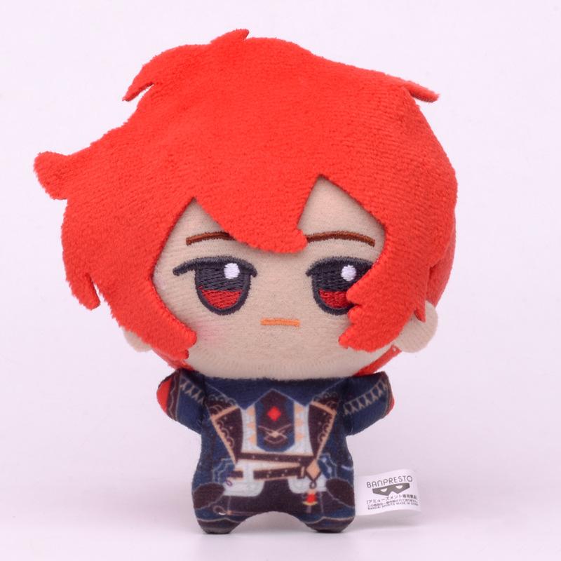 10cm Genshin Impact Tartaglia Zhong Li Yae Miko Venti Xiao Eula Razor Plush Pendant Toy Doll Backpack Accessorie Gift