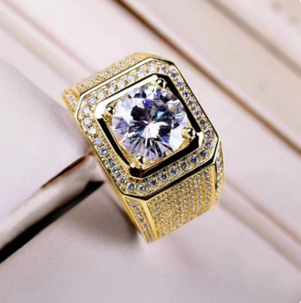 Discounted Platinum Ice Flower Ring for Women's Romantic Engagement Proposal Ring CZ Pinky Full Crystal Jewelry Ring Gifts 7-13